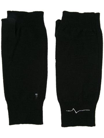 First Aid To The Injured Cor Knitted Gloves - Black