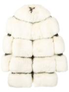 A.n.g.e.l.o. Vintage Cult 1960's Fur Coat - White