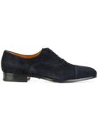 Santoni Classic Derby Shoes - Blue