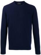 Dell'oglio Slim-fit Cashmere Sweater - Blue