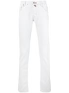 Jacob Cohen Handkerchief Straight-leg Jeans - White