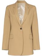 Joseph Morgan Single-breasted Blazer - Brown