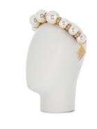 Dolce & Gabbana Pearl Embellished Headband - White