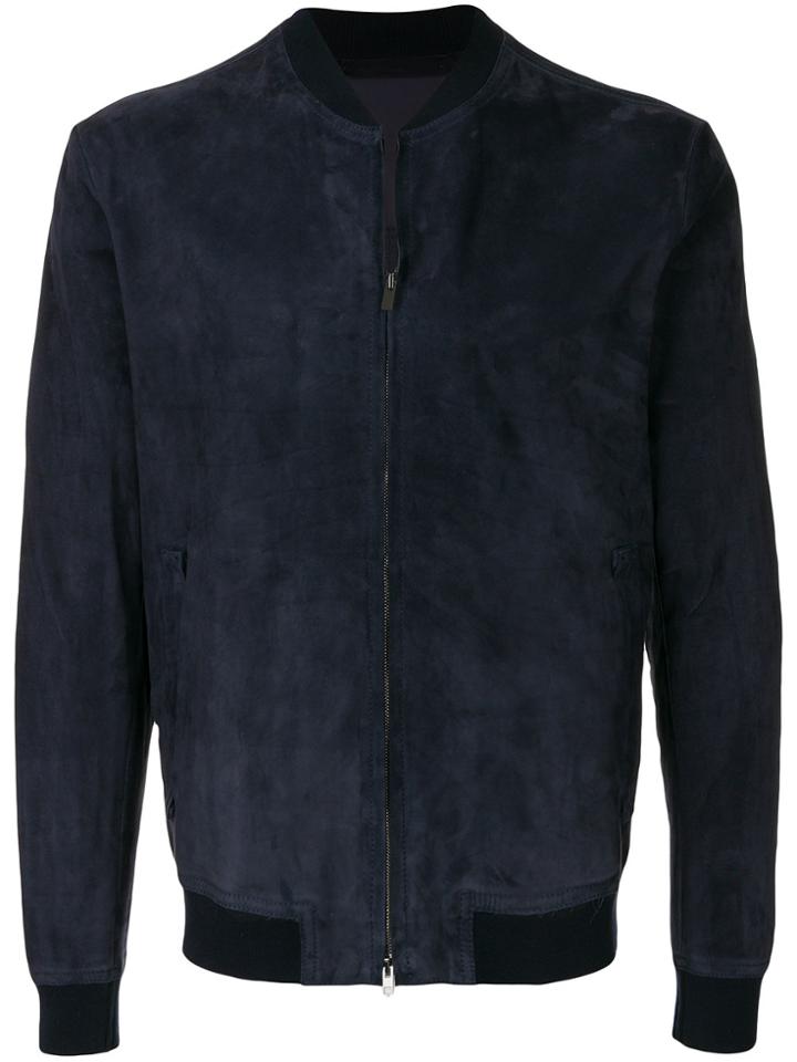 Salvatore Santoro Bomber Jacket - Blue