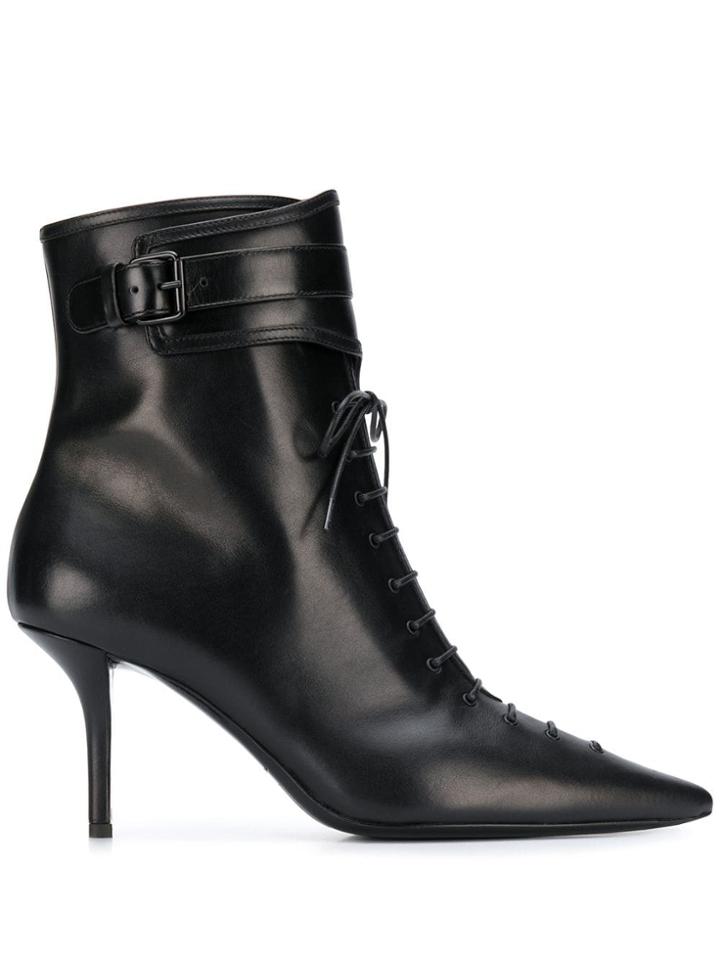 Philosophy Di Lorenzo Serafini Lace-up Ankle Boots - Black