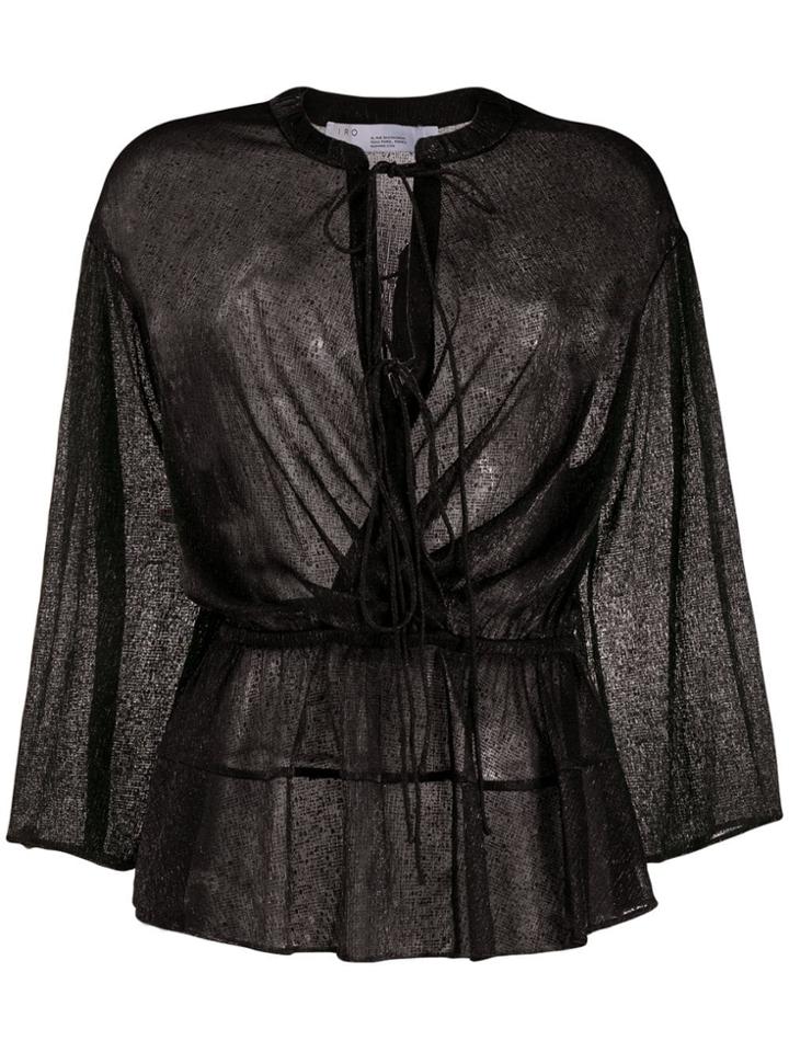 Iro Spacious Top - Black