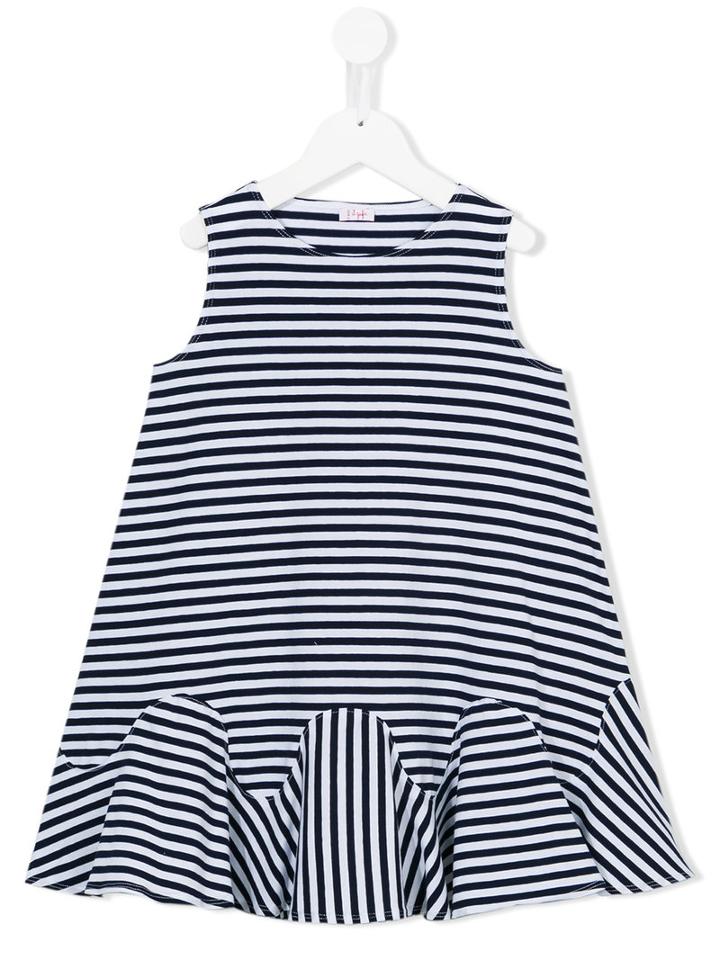 Il Gufo - Striped Dress - Kids - Cotton/spandex/elastane - 6 Yrs, Blue