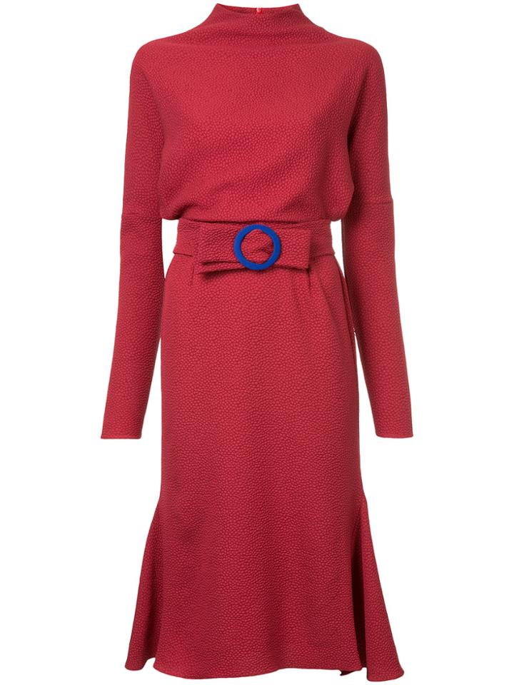 Edeline Lee Puppet Dress - Red