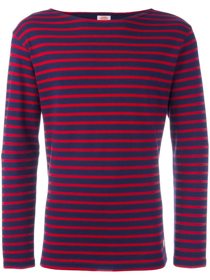 'mariniere' Sweatshirt, Men's, Size: Xl, Blue, Cotton, Armor Lux