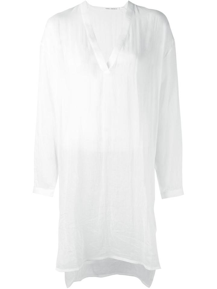 Isabel Benenato V-neck Shift Dress