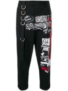 Dsquared2 Punk Print Hockney Trousers - Black