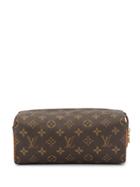 Louis Vuitton Pre-owned Trousse Patte Pression Cosmetic Pouch - Brown