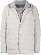Herno Padded Down Blazer - Grey