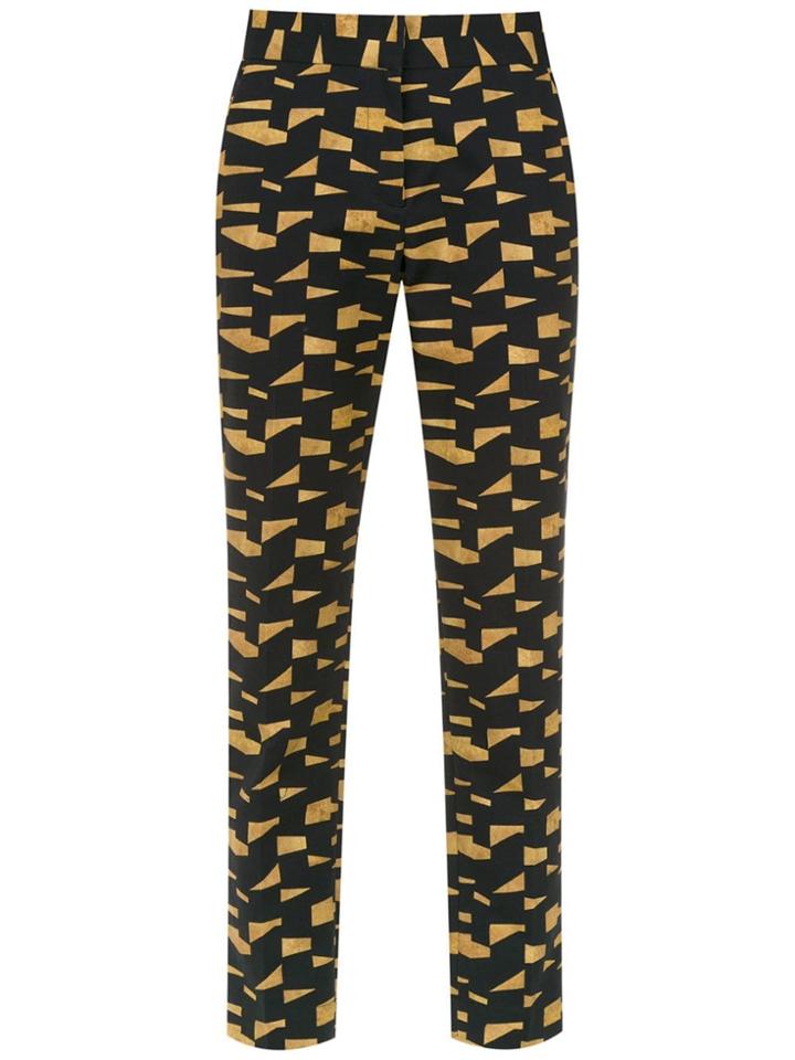 Andrea Marques Printed Pants - Black