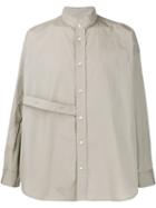 Damir Doma Loose-fit Strap Detail Shirt - Green