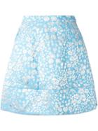 Delpozo Floral A-line Skirt