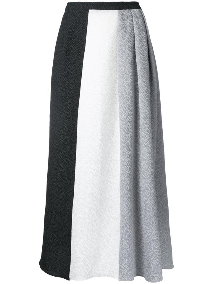 Edeline Lee Graphic Skirt, Women's, Size: 8, Black, Polyester/spandex/elastane
