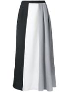 Edeline Lee Graphic Skirt, Women's, Size: 8, Black, Polyester/spandex/elastane