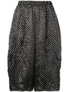 Comme Des Garçons Comme Des Garçons Polka Dot Shorts - Black