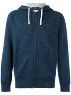Polo Ralph Lauren Zipped Hoodie, Men's, Size: Medium, Blue, Cotton/polyester