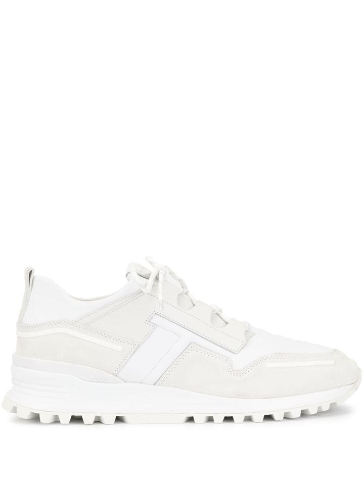 Tod's Monochrome Low-top Sneakers - White