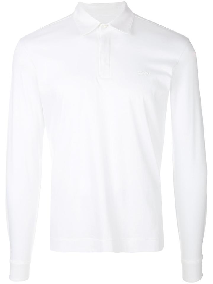 Z Zegna Classic Polo Shirt - White