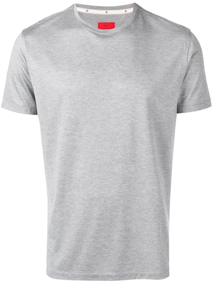 Isaia Round Neck T-shirt - Grey