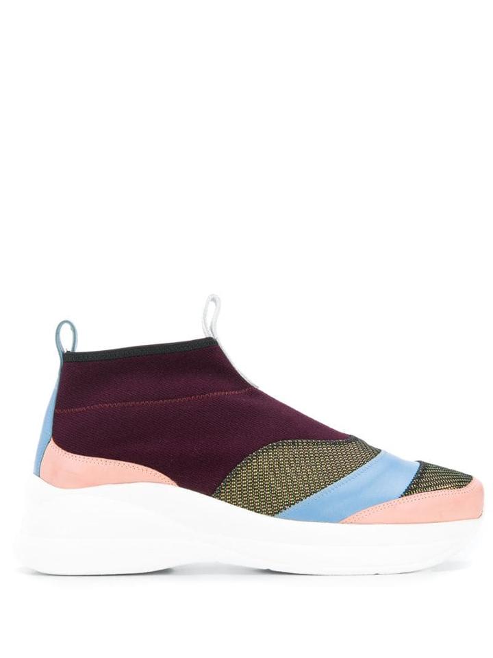 Nicole Saldaña Slip-on Sneakers - Purple