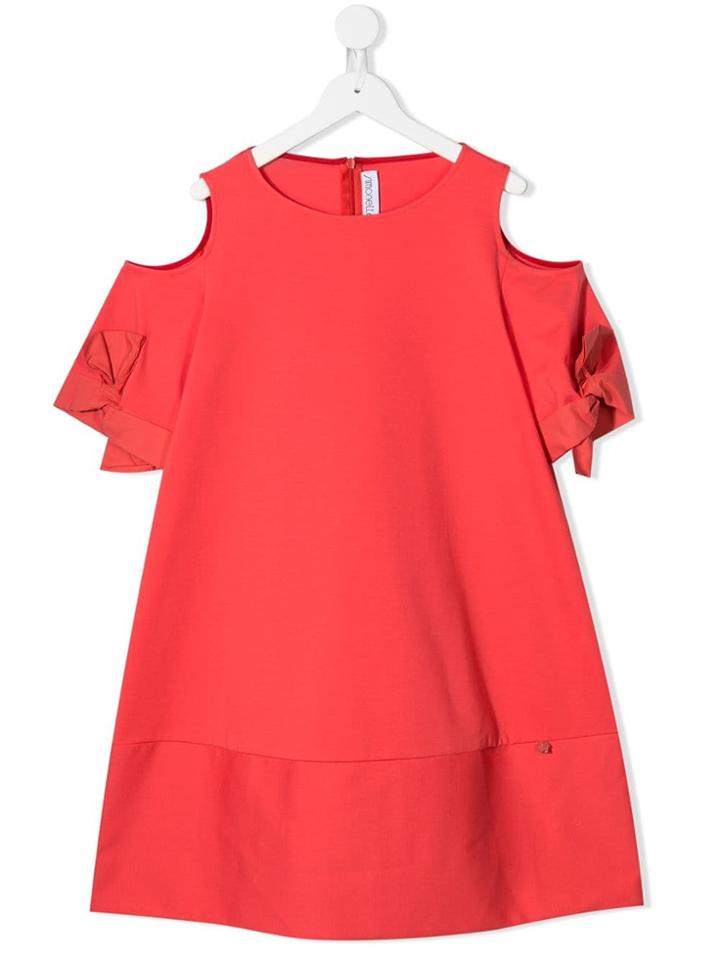 Simonetta Cold Shoulder Dress - Pink