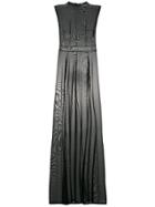 Murmur Long Shade Dress - Black