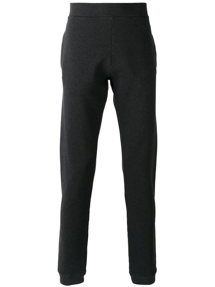 Maison Margiela Slim Fit Track Pants, Size: 48, Grey, Cotton