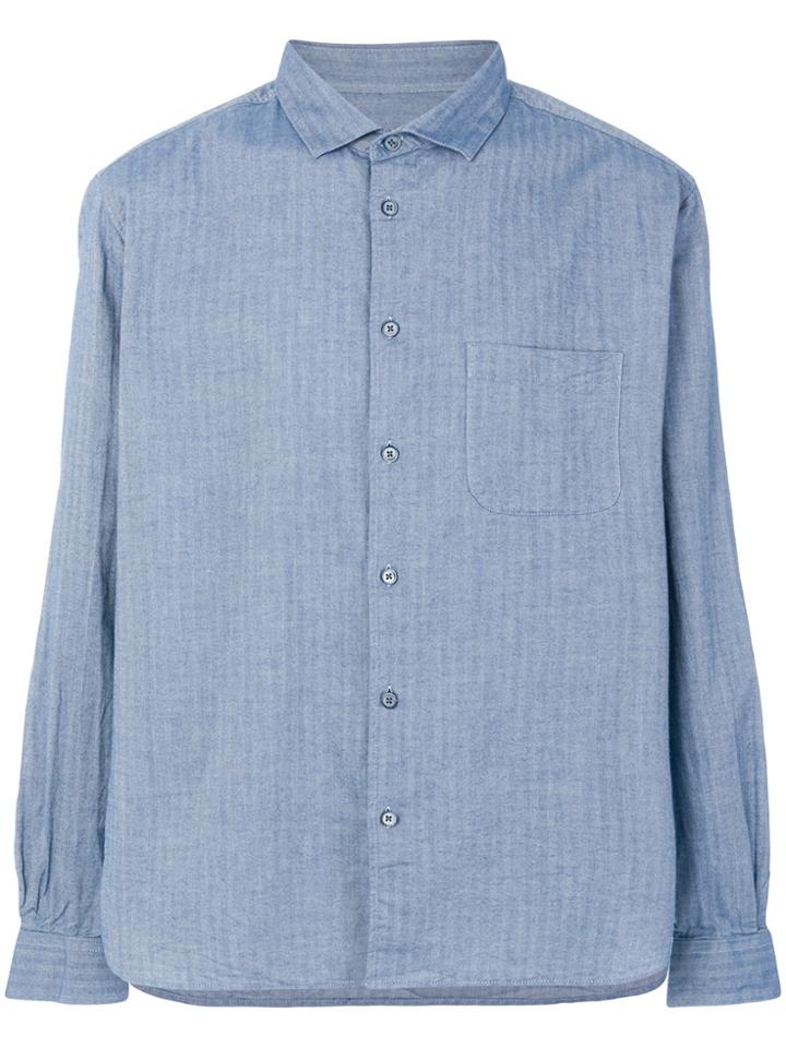 Ymc Curtis Shirt - Blue