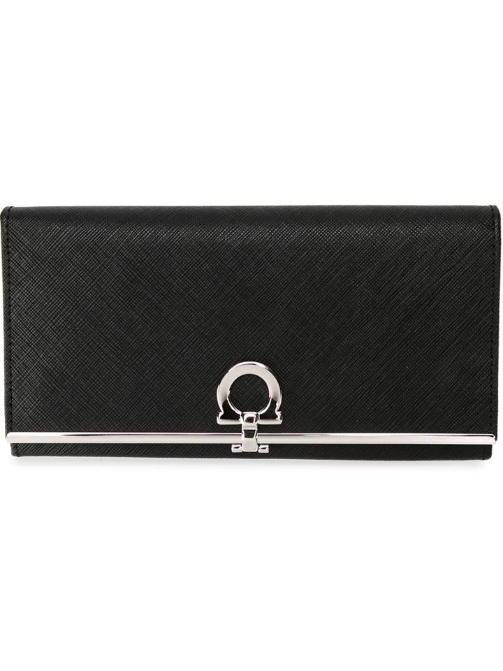 Salvatore Ferragamo Gancio Logo Purse