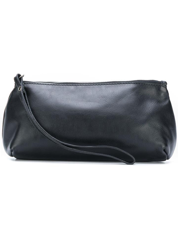 Ann Demeulemeester Zipped Make-up Bag - Black