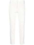Tibi Anson Cropped Trousers - Ivory