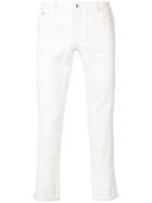 Brunello Cucinelli Cropped Jeans - White