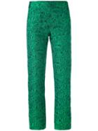 Alcoolique - Banana Leaf Trousers - Women - Polyester - M, Green, Polyester