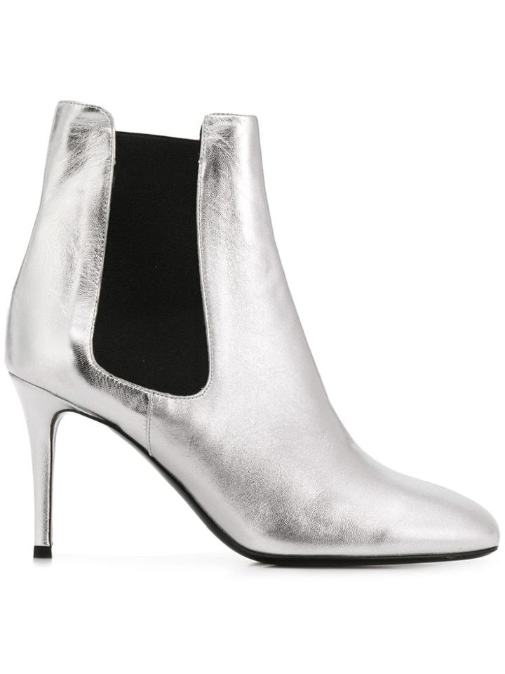 Fabio Rusconi Metallic Ankle Boots