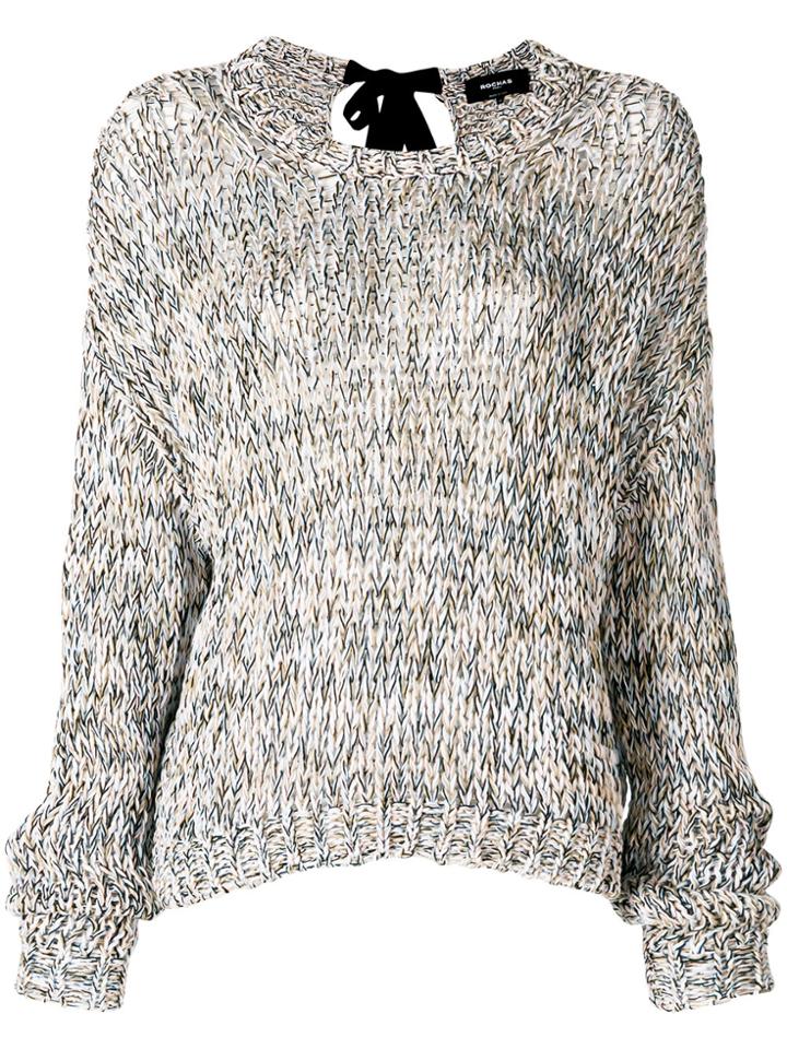 Rochas Crew Neck Jumper - Multicolour