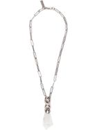 Prada Rabbit Talisman Necklace - Metallic