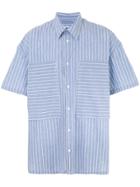 E. Tautz Short-sleeved Lineman Shirt - Blue