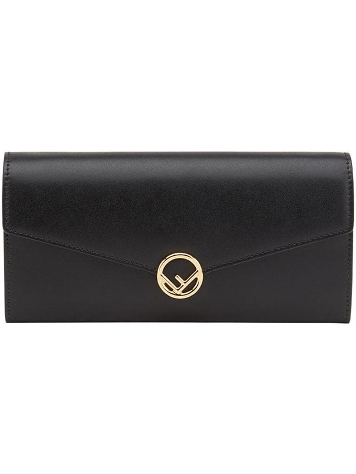 Fendi F Is Fendi Continental Wallet - Black