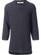 Monkey Time Textured Zip Up Jumper