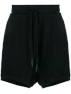 11 By Boris Bidjan Saberi Loose Track Shorts - Black