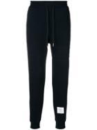 Thom Browne 4-bar Honeycomb Piqué Sweatpants - Blue