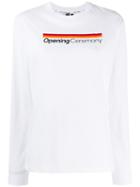 Opening Ceremony Logo Printed T-shirt - White