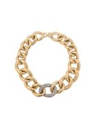 Givenchy Vintage Statement Chain Necklace - Gold
