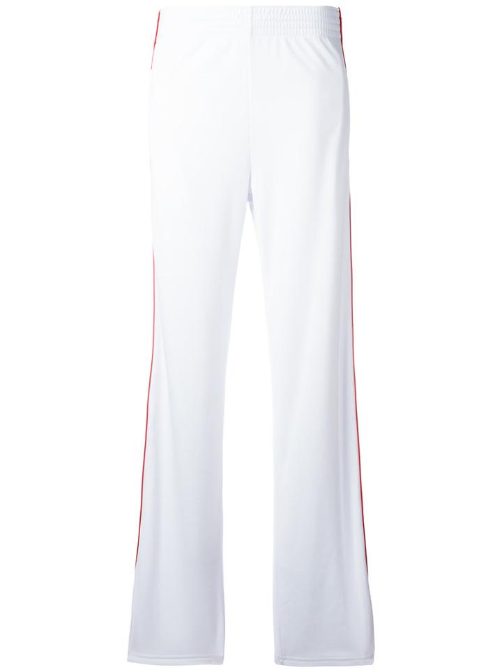 Givenchy Logo Stripe Track Pants, Women's, Size: 34, White, Cotton/polyester