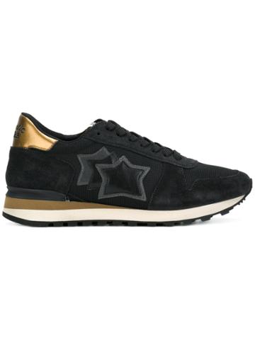 Atlantic Stars Star Patch Sneakers - Black