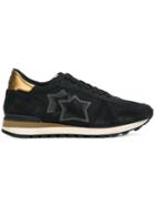 Atlantic Stars Star Patch Sneakers - Black
